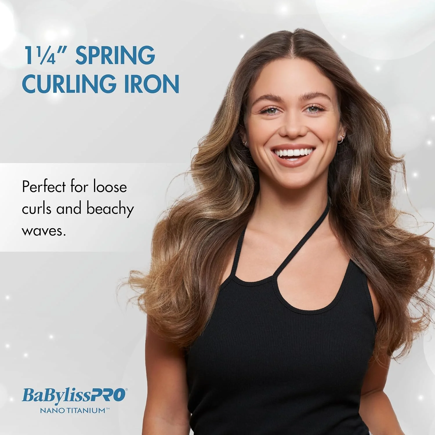 BaBylissPRO Nano Titanium Spring Curling Iron 1.25" (BNT125S) - Image 6