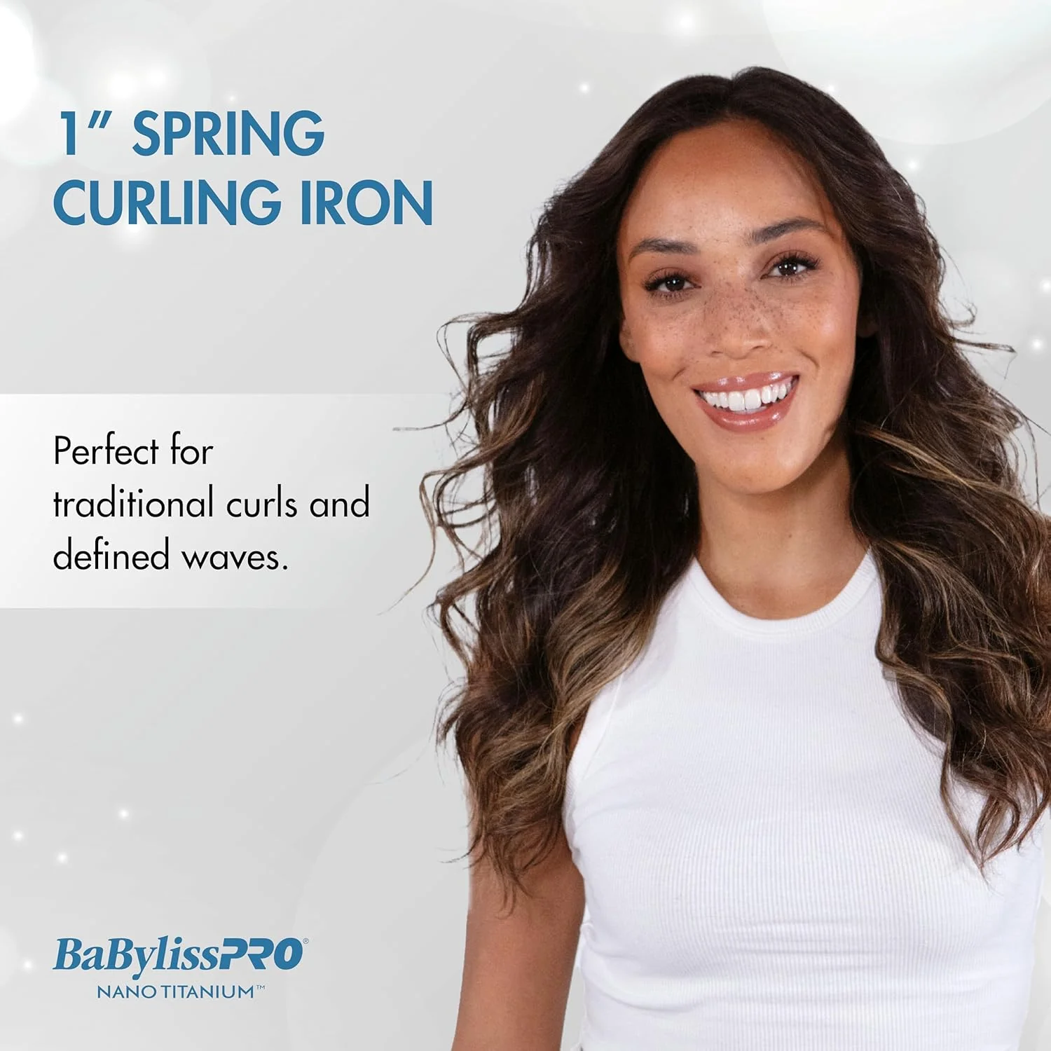 BaBylissPRO Nano Titanium Spring Curling Iron 1" (BNT100S) - Image 7