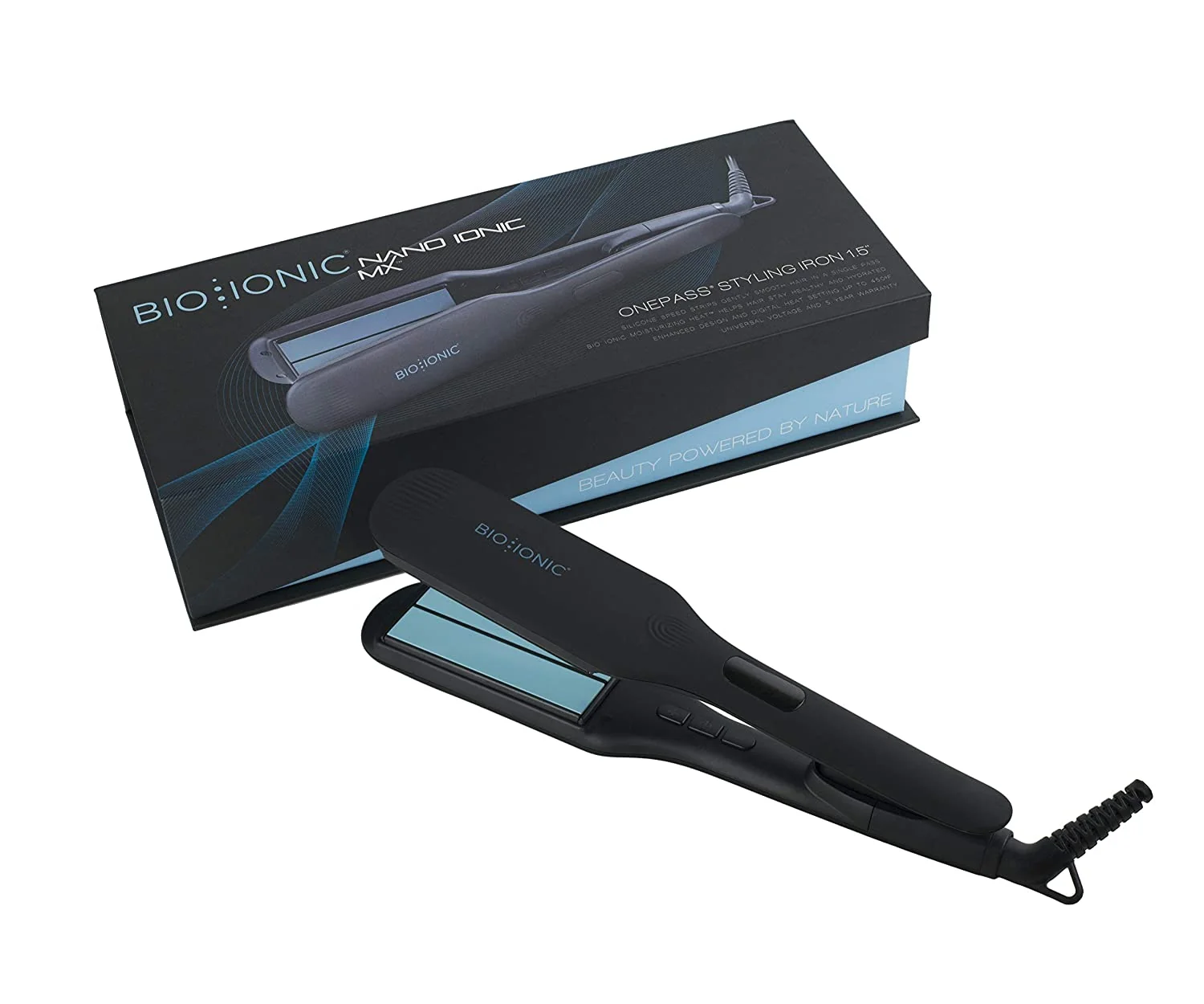 Bio Ionic Nano Ionic MX OnePass Pro Styling Flat Iron - 1.5" - Image 4