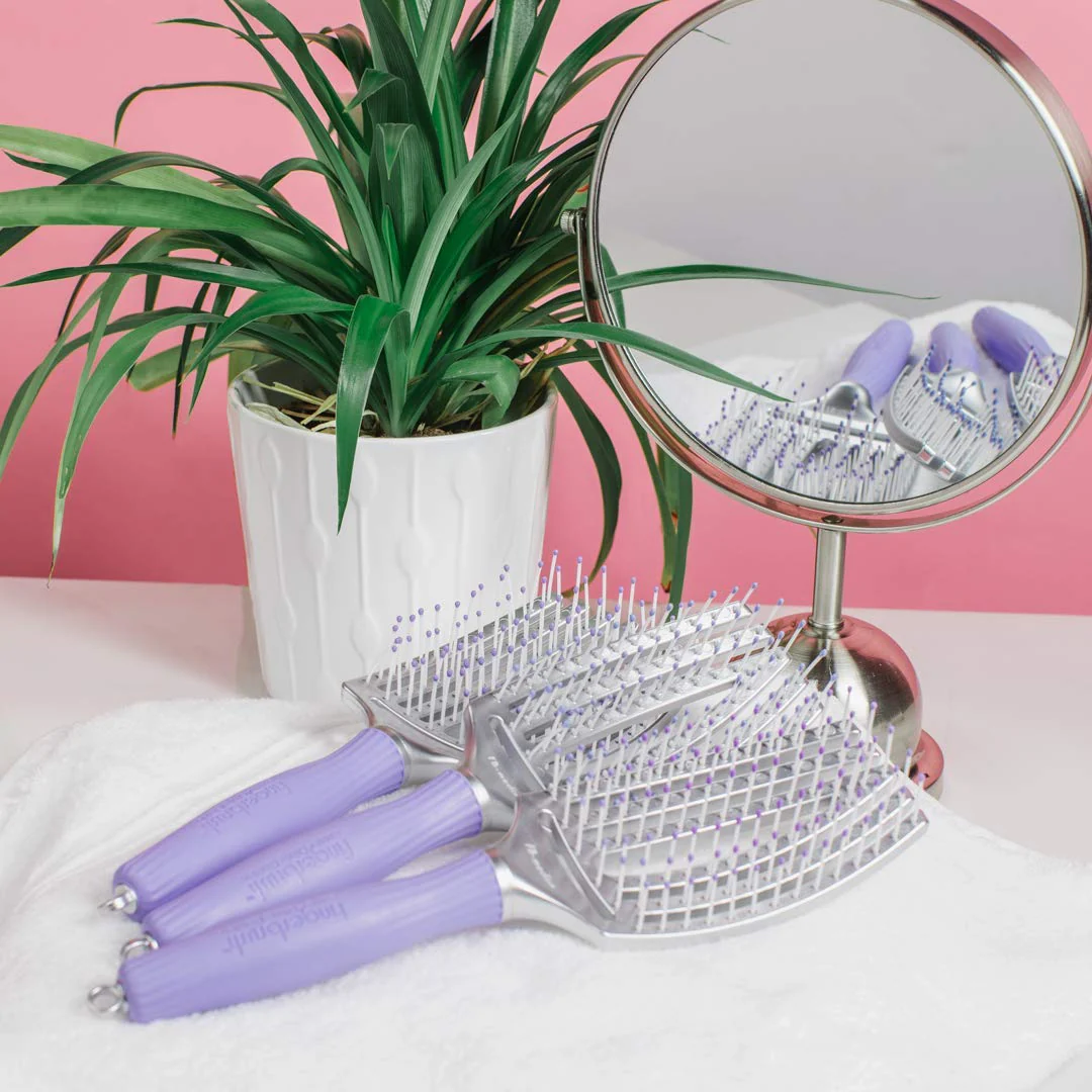 Olivia Garden FingerBrush Curved & Vented Ionic Brush Collection (FB) - Image 14