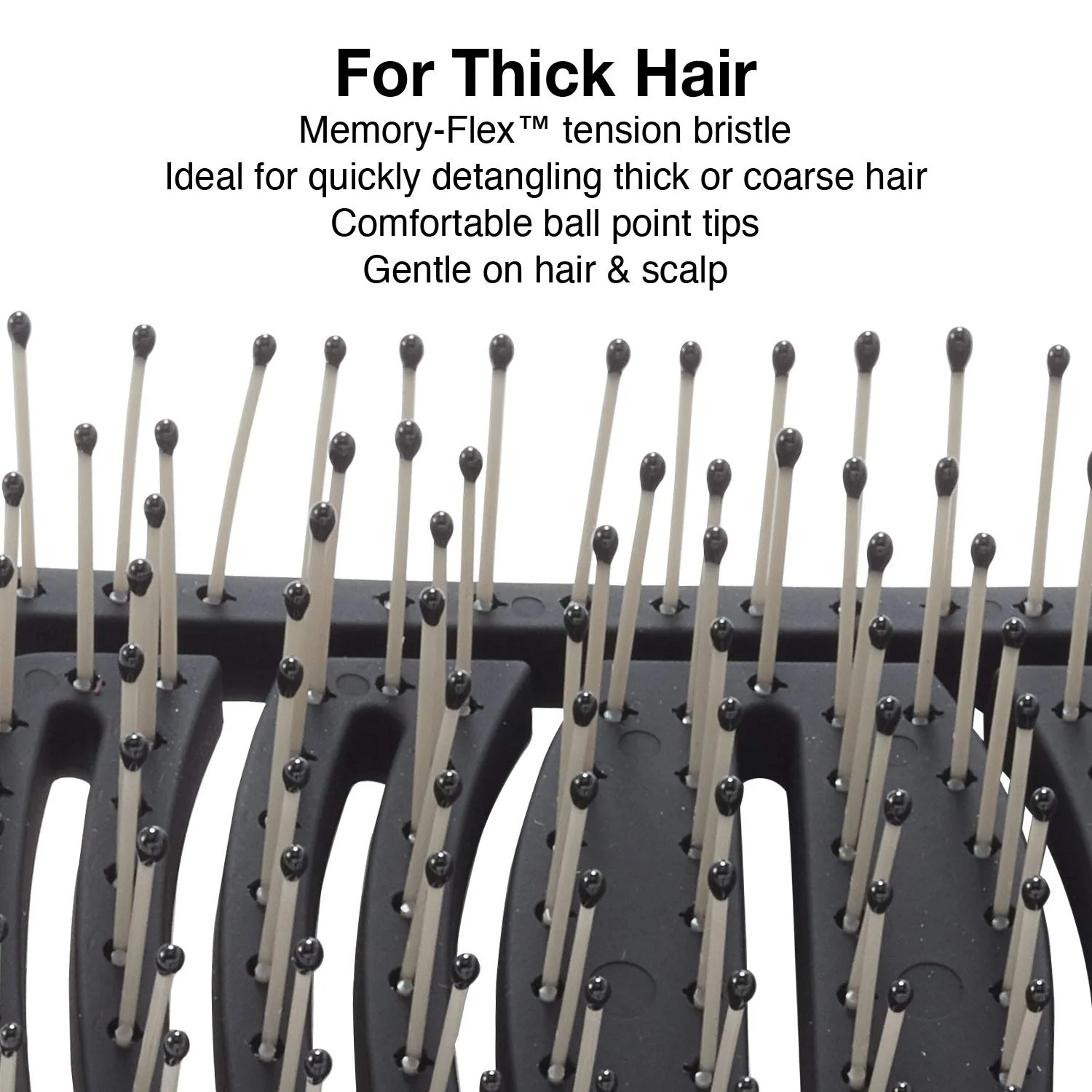 Olivia Garden iDetangle Flexible Vented Brush for Fine, Medium, or Thick Hair (ID) - Image 12