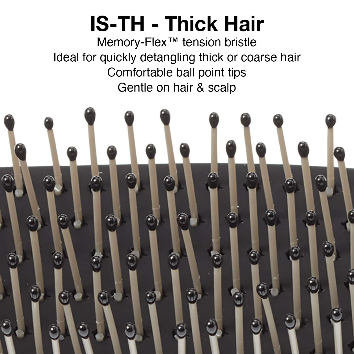 Olivia Garden iStyle Compact Styling Brush for Fine, Medium, or Thick Hair (IS) - Image 12