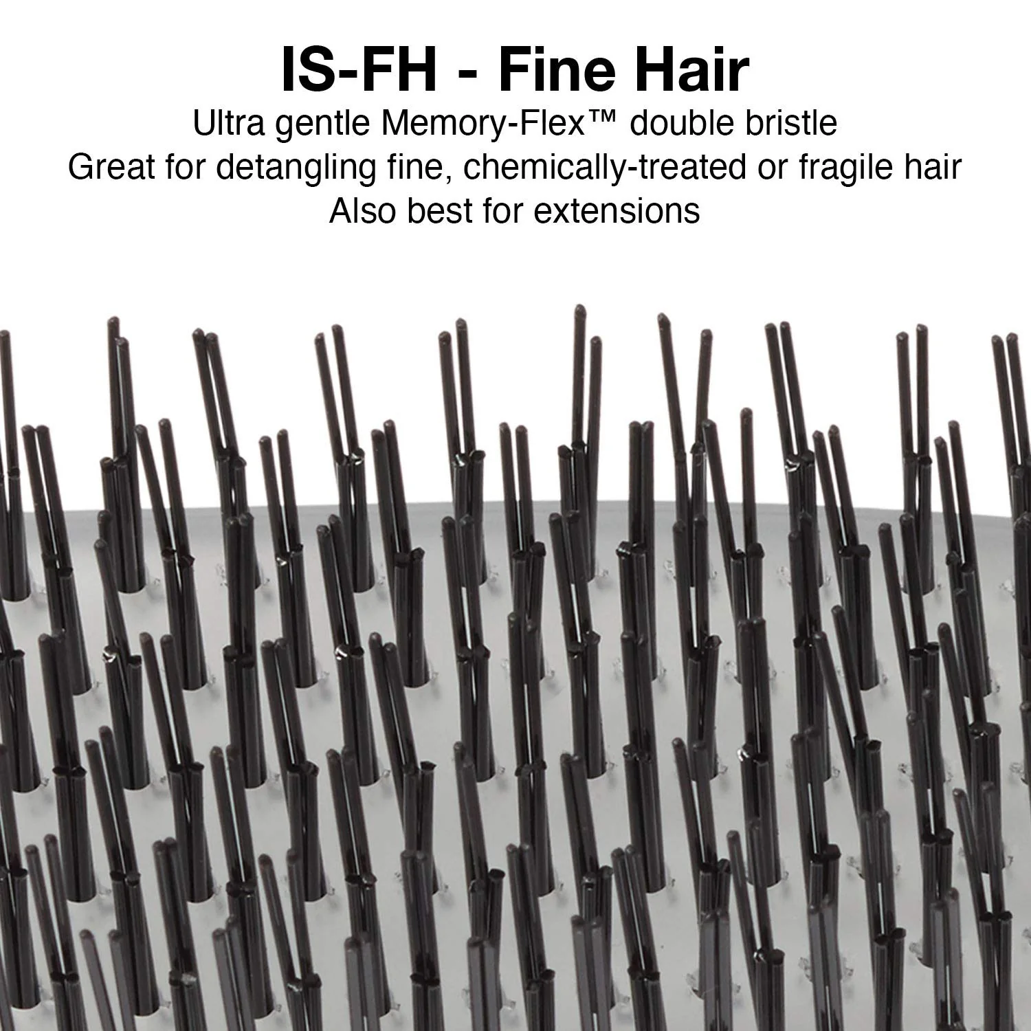 Olivia Garden iStyle Compact Styling Brush for Fine, Medium, or Thick Hair (IS) - Image 4