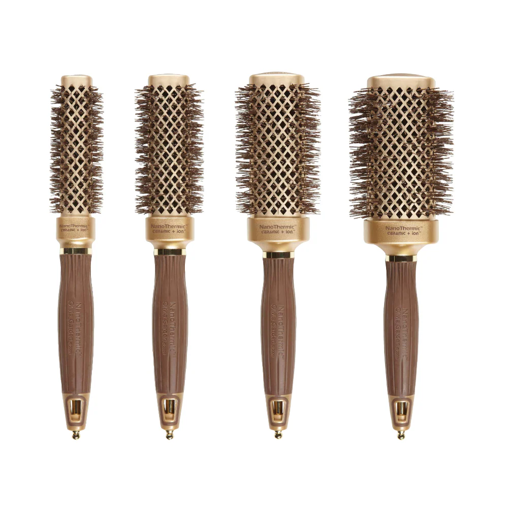 Olivia Garden NanoThermic Ceramic + Ion Shaper Square Brush Collection (NTS) - Image 12