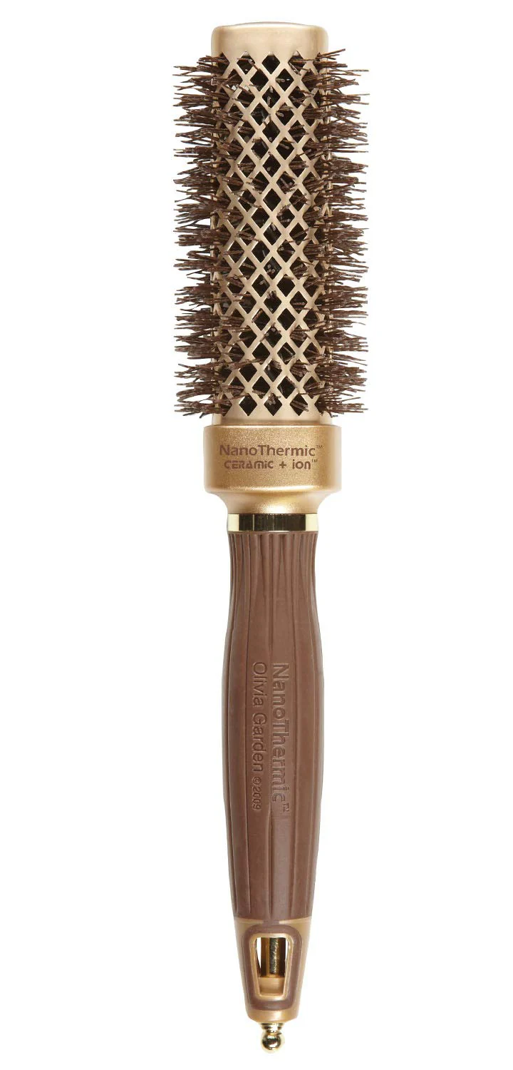 Olivia Garden NanoThermic Ceramic + Ion Shaper Square Brush Collection (NTS) - Image 5