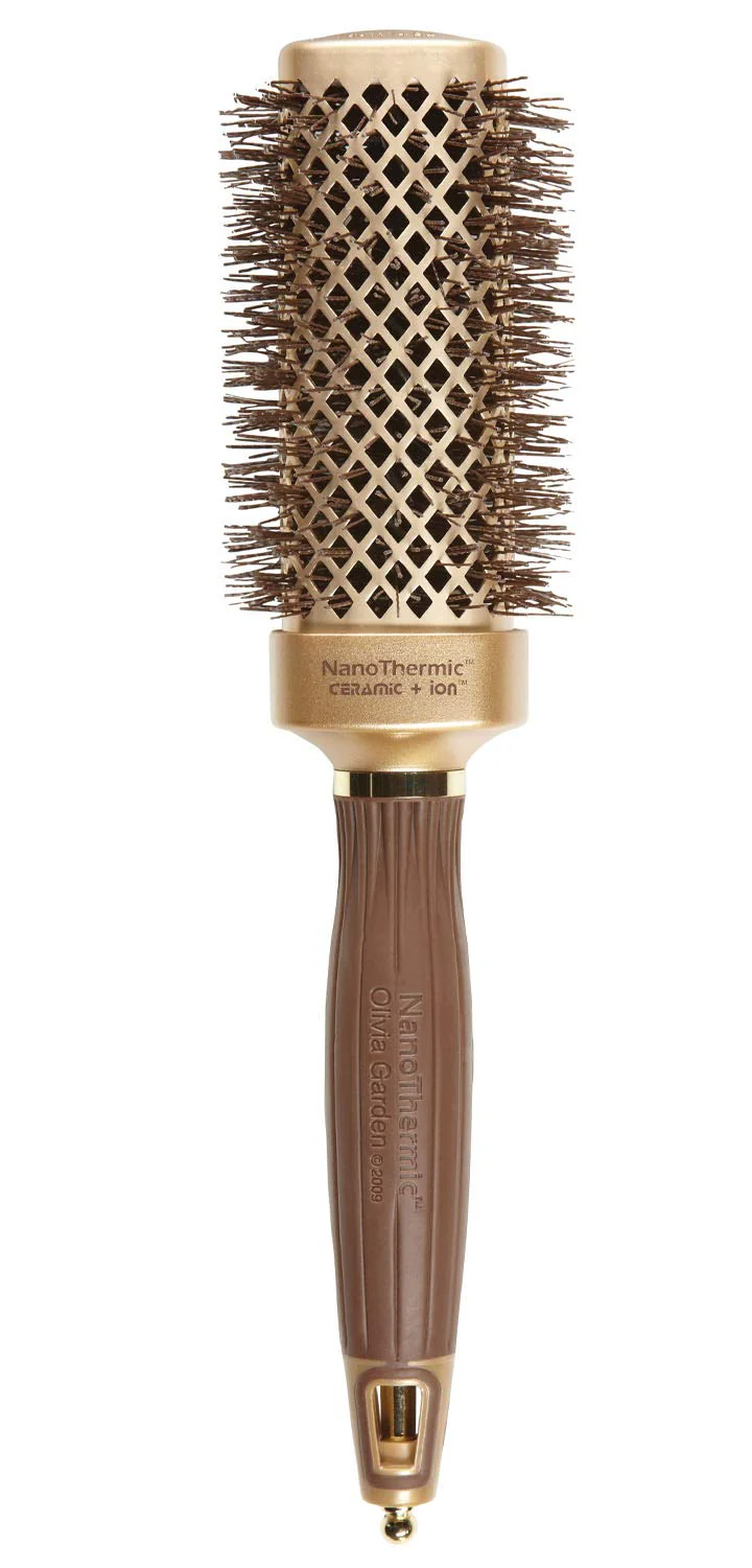 Olivia Garden NanoThermic Ceramic + Ion Shaper Square Brush Collection (NTS) - Image 7