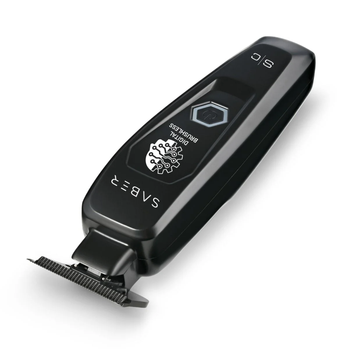StyleCraft Saber Cordless Digital Brushless Motor Metal Trimmer - Black (SC403B) - Image 4