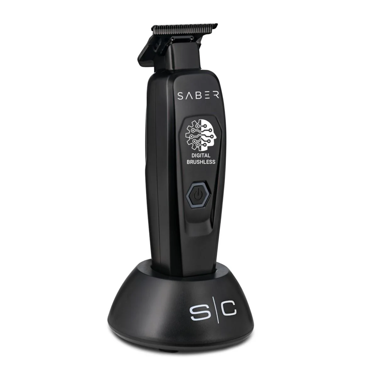 StyleCraft Saber Cordless Digital Brushless Motor Metal Trimmer - Black (SC403B) - Image 6