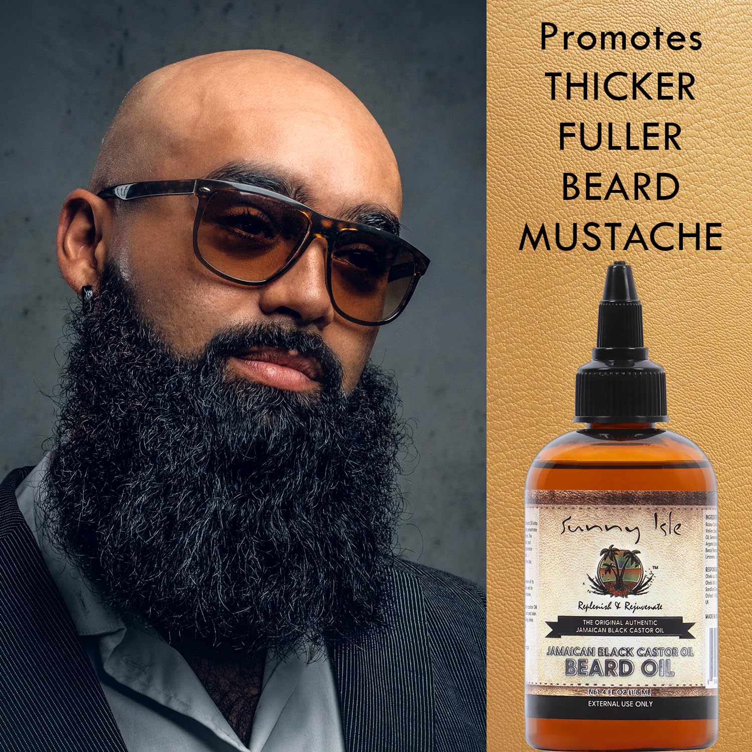 Sunny Isle Jamaican Black Castor Oil Beard & Skin Oil - Image 6