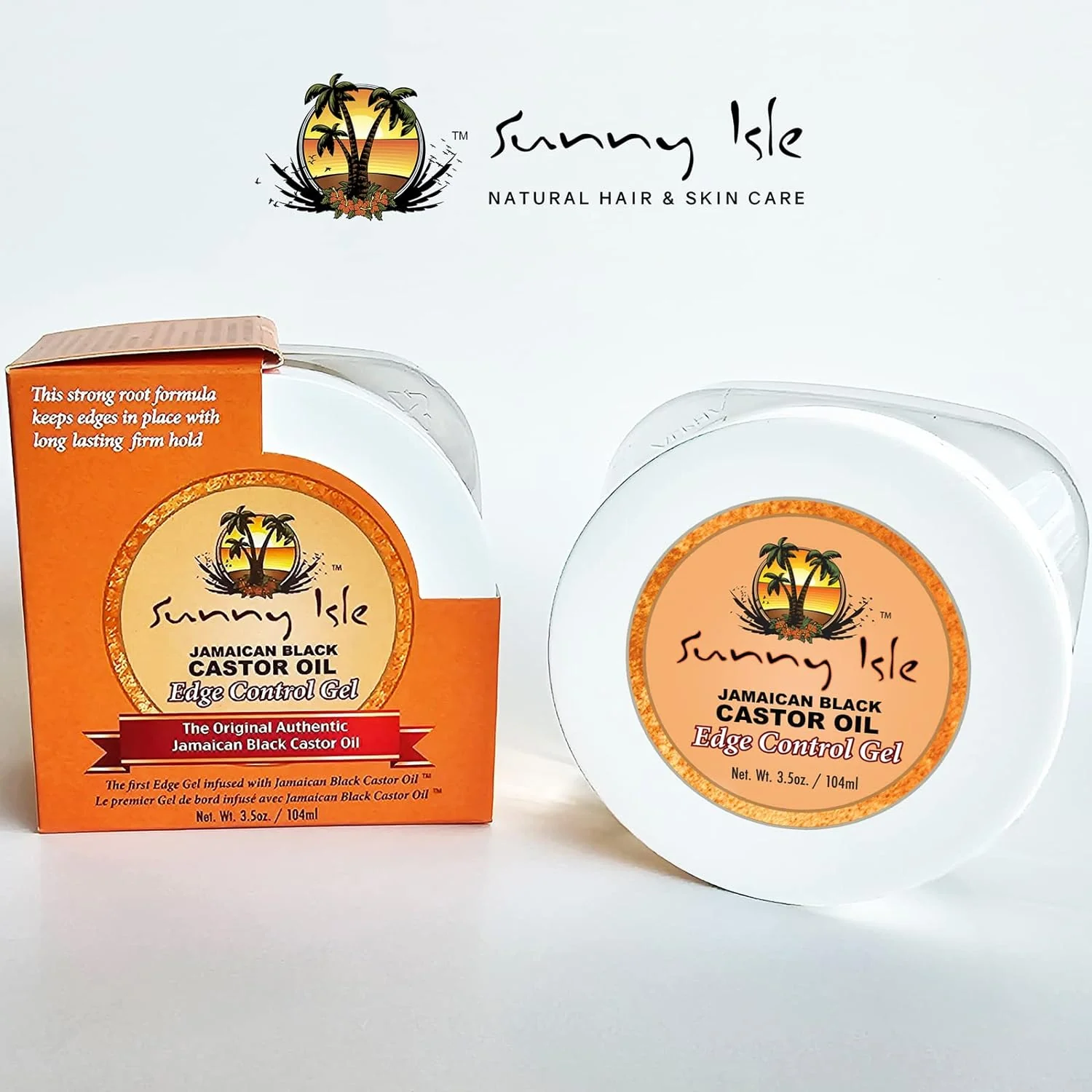 Sunny Isle Jamaican Black Castor Oil Edge Hair Gel (105ml/3.5oz) - Image 6